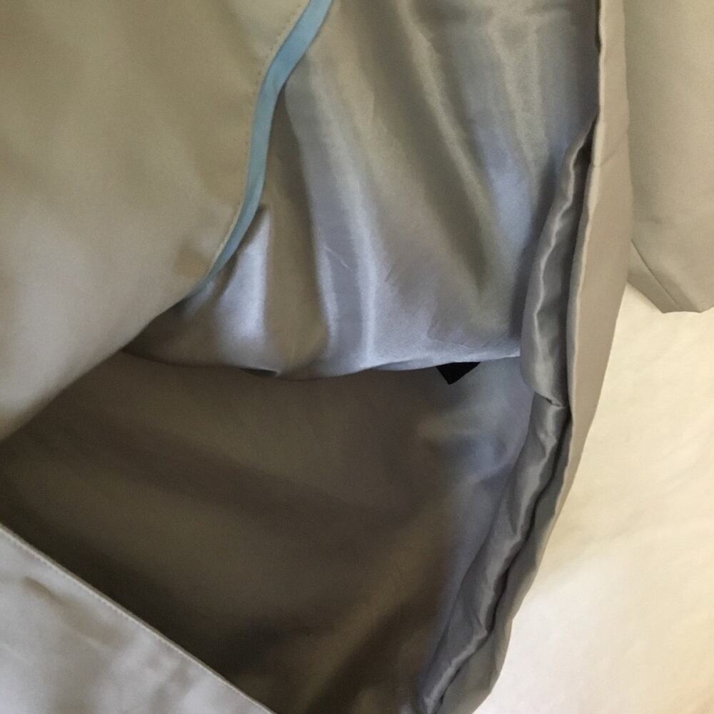 Kenneth Cole Reaction Light Gray Classic Rain Coat - Picture 5 of 14